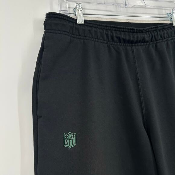 Men's Black Nike Dri-Fit NFL Green Bay Packers Football Sweatpants Joggers Sz M - Picture 2 of 9